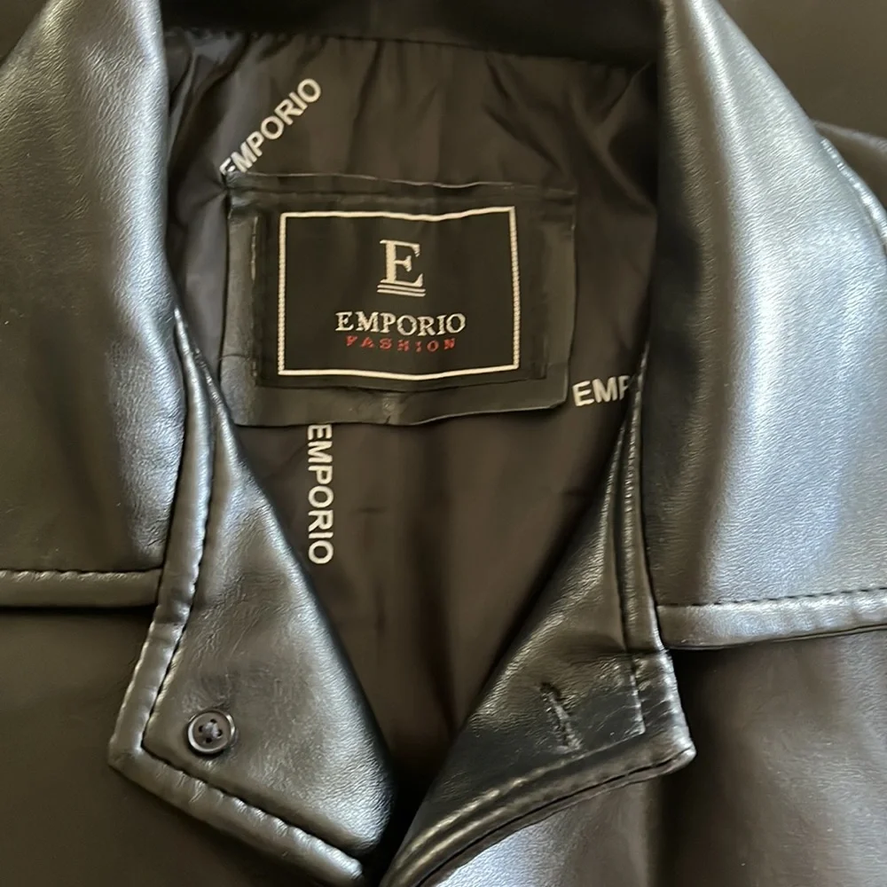 Faux Leather Jacket - Picture 3 of 4